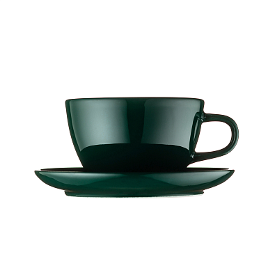 Кофейная пара RISE 210 мл кобальтово-зеленая